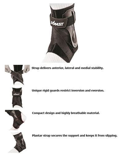 Zamst A2-DX Strong Support Right Side Ankle Brace