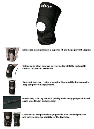 Zamst ZK-7 Strong Support Sleeve-Type Knee Support