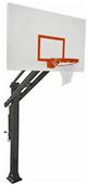 Titan Excel Bolt Down Basketball System with 42x72 steel backboard