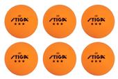 Stiga 3-Star Table Tennis Balls (6 pack)