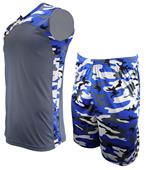 Epic Pro Blade Single Layer Printed Camo Basketball Uniform KIT (Shirt & Shorts)