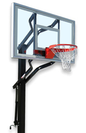 Challenger Turbo Adjustable Basketball Goal System