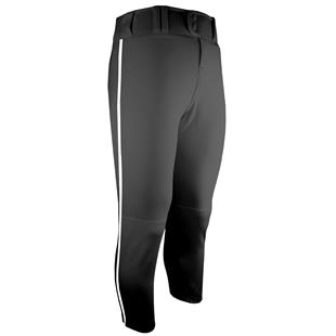 Girls (GM & GS) 2-Color Low Rise Piped Fastpitch Softball Pant