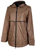 Charles River Women's Animal Print New Englander Rain Jacket