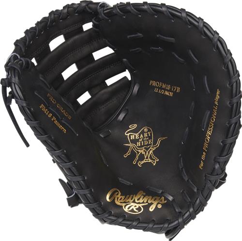 Rawlings Heart Of The Hide 12.5-Inch First Base Mitt - PROFM18-17B. Free shipping.  Some exclusions apply.