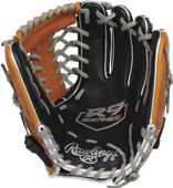 Rawlings R9 Contour 11-Inch Baseball Glove - R9115U-4BT