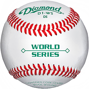 Diamond World Series Raised Seam Baseball D1-WS DS