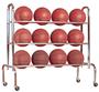 FT15 Economy Basketball Ball Carrier Holds 12