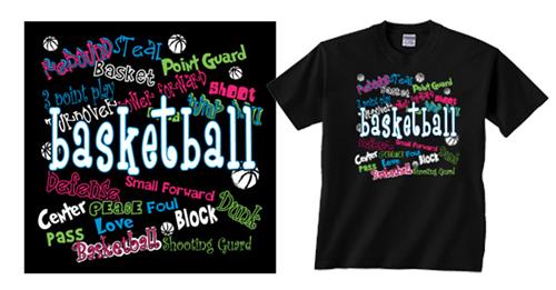 ImageSport Basketball Graffiti Tshirt Gifts