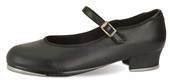 Danshuz Child, Youth, Adult Value Strap Black Tap Shoes