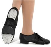 Danshuz Youth, Adult Split Sole Jazz Black Tap Shoe