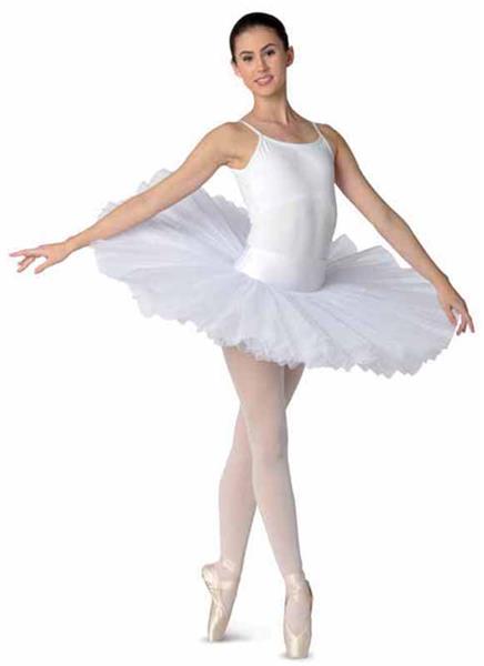 Danz N Motion 608A Adult Platter Tutu L / White Danz N Motion 608A Adult Platter Tutu L / White