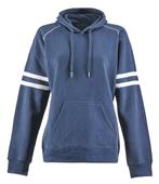 J America Ladies Varsity Fleece Hoodie 8645