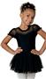 Danshuz Girls Peyton Cap Sleeve Dress With Lace Trim