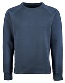 J America Ladies Ripple Fleece Crew 8707