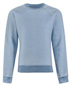 J America Ladies Flip Side Fleece Crew 8710