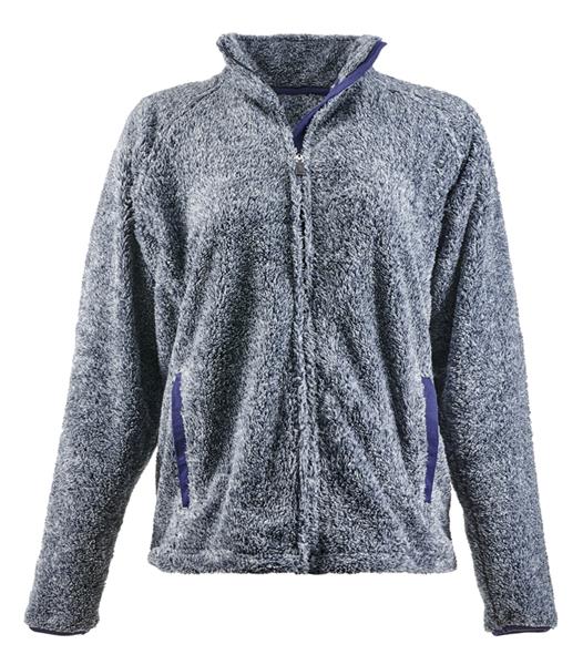 J America Ladies Boundary Shag Full Zip Jacket 8463 - Cheerleading ...