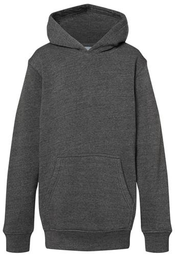 J America Youth Triblend Fleece Hoodie 8880. Decorated in seven days or less.