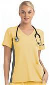 Maevn Womens Matrix Impulse Mock Wrap Scrub Top 4520