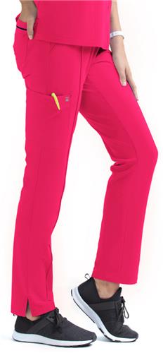 Maevn Womens Matrix Impulse Full Elastic Waistband Scrub Pant Tapered Leg 8510. Embroidery is available on this item.