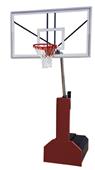 Thunder Arena Portable Basketball System with 42x72 glass backboard