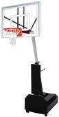 Fury Turbo Portable Basketball System with 36x54 glass backboard