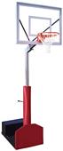 Rampage II Portable Basketball System with 36x48 acrylic backboard