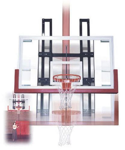Basketball Backboard Height Adjuster 36x62 Mount