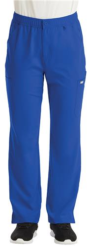 Maevn Mens Momentum Fly Front Cargo Scrub Pant 5891. Embroidery is available on this item.