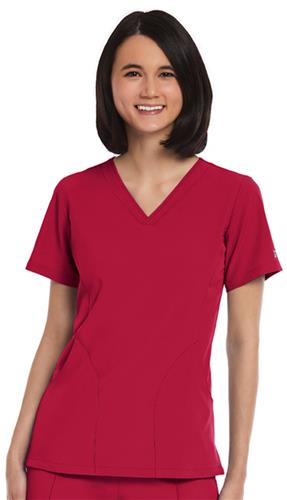 Maevn Womens Matrix Impulse V-Neck Scrub Top 4511. Embroidery is available on this item.
