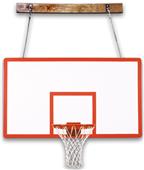 FoldaMount46 Performance Side-Folding Wall Mount with 42x72 fiberglass backboard