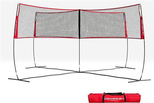 Powernet 4-Way Volleyball Net with Frame (1183-F)