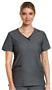 Maevn Womens Matrix Pro Contrast Double V-Neck Scrub Top 3901