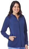 Maevn Blaze Jacket Women's Warm-up Bonded Fleece Scrub Jacket 3812