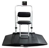 Rice Lake 350-10-4 Dual-ramp Wheelchair Scale with Seat