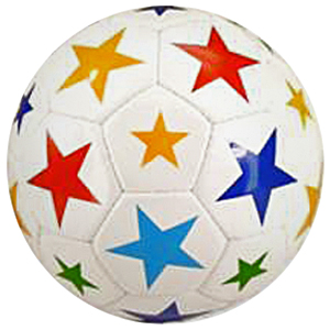 Red Lion - Multi-Color Stars Soccer Balls