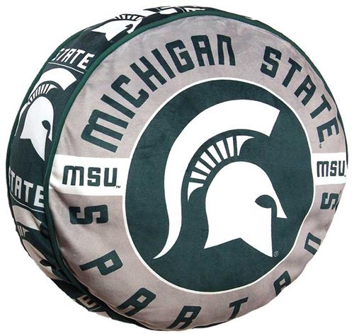 Northwest NCAA Michigan State Spartans Travel To Go 15" Cloud Pillow