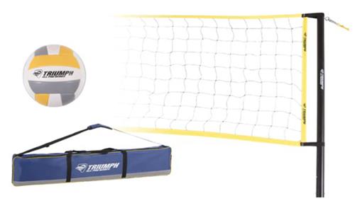 Triumph Competition Volleyball Set Steel Poles 35-7415-3