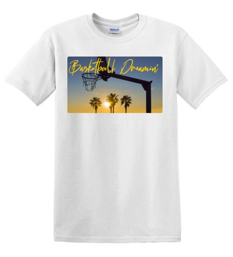 Epic Adult/Youth Basketball Dreamin Cotton Graphic T-Shirts. Free shipping.  Some exclusions apply.