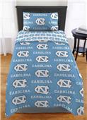 Northwest NCAA UNC Tar Heels Rotary Twin Bed In a Bag Set