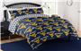 Northwest NCAA West Virginia Mountaineers Rotary Full Bed In a Bag Set