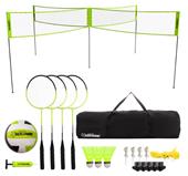 Triumph 4 Square Volleyball/Badminton Combo 35-7490-3 Triumph 4 Square Volleyball/Badminton Combo 35-7490-3