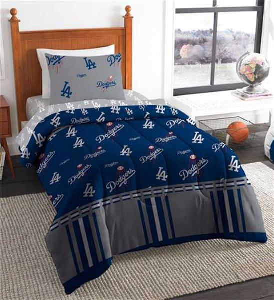NCAA Louisville Cardinals Twin Bed In A Bag Set – Comforter, Sheets, Pillowcase, Team Print, Blue - View #11
