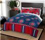 Northwest MLB Chicago Cubs Rotary Queen Bed In a Bag Set