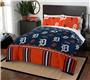 Northwest MLB Detroit Tigers Rotary Queen Bed In a Bag Set