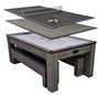 Atomic Northport 3-in-1 Combination Dining Table, Air Hockey, Table Tennis G05305W