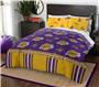 Northwest NBA Los Angeles Lakers Rotary Queen Bed In a Bag Set
