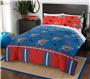 Northwest NBA Oklahoma City Thunder Rotary Queen Bed In a Bag Set