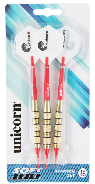 Unicorn Steel 100 Tip Darts (1 Package Set of 3 Darts) D71807