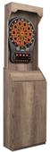 Arachnid Arcade Style Rustic Cabinet with CricketPro 650 Dart Game E650FSRT-BK2